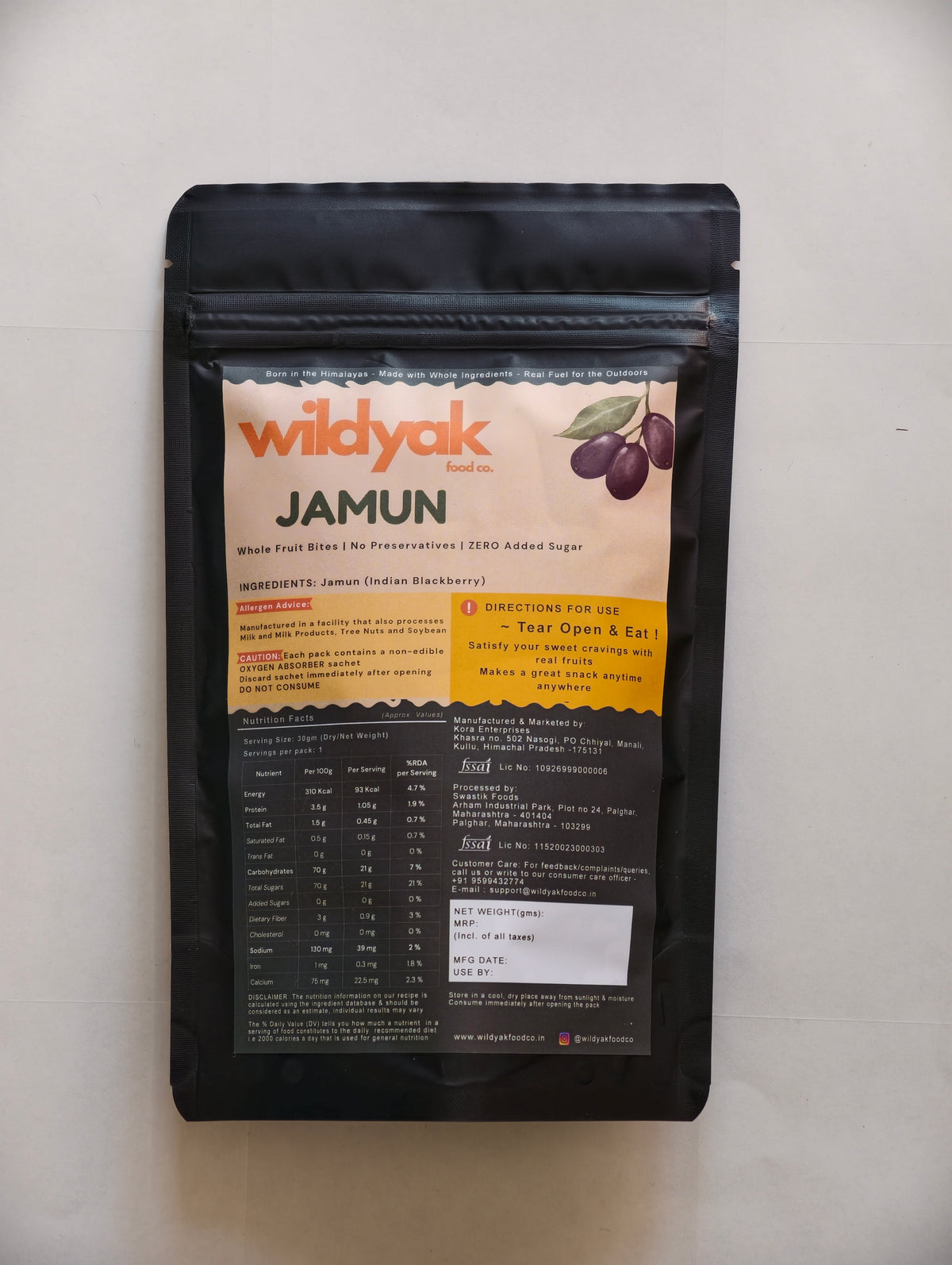Freeze Dried Jamun